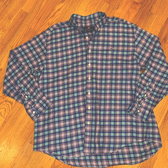Like New Vineyard Vines Flannel XL - Picture 1 of 4